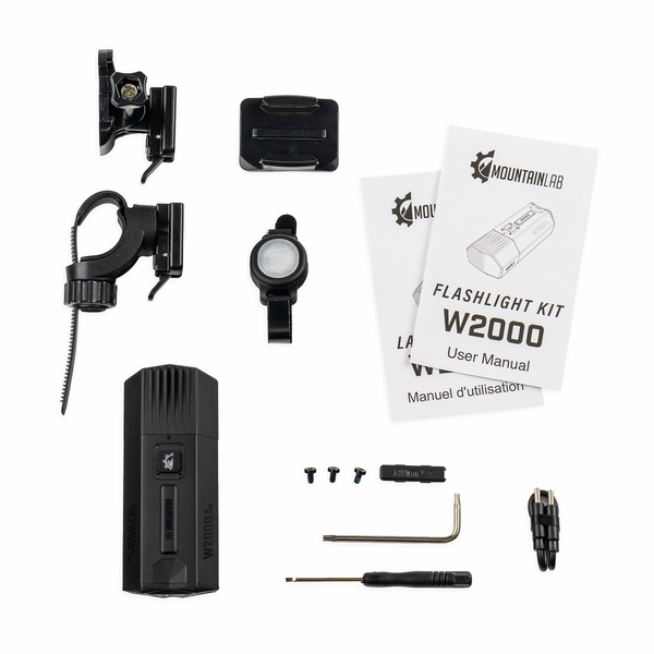 Mountain Lab W2000 Flashlight Kit
