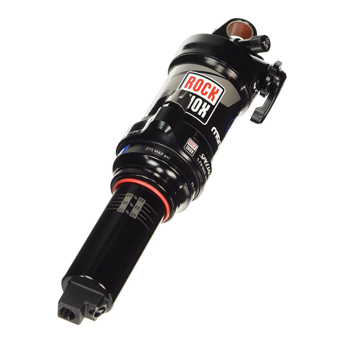 RockShox Monarch RT3 - Amortisseur Arrière Pour VTT Trail Et XC - Réglage Externe, 3 Positions (Open/Pedal/Lock) - Léger Et Durable