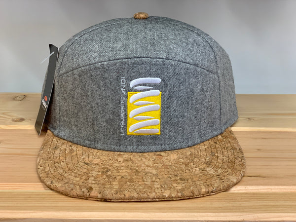 tradesman hat grey-cork
