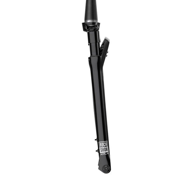 RockShox, Rudy Ultimate XPLR A2, Suspension Fork, 700C, Solo Air, 40mm, 1-1/8''-1.5'', 12x100mm TA, Rake: 45mm, Red