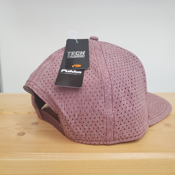 tradesman hat maroon heather