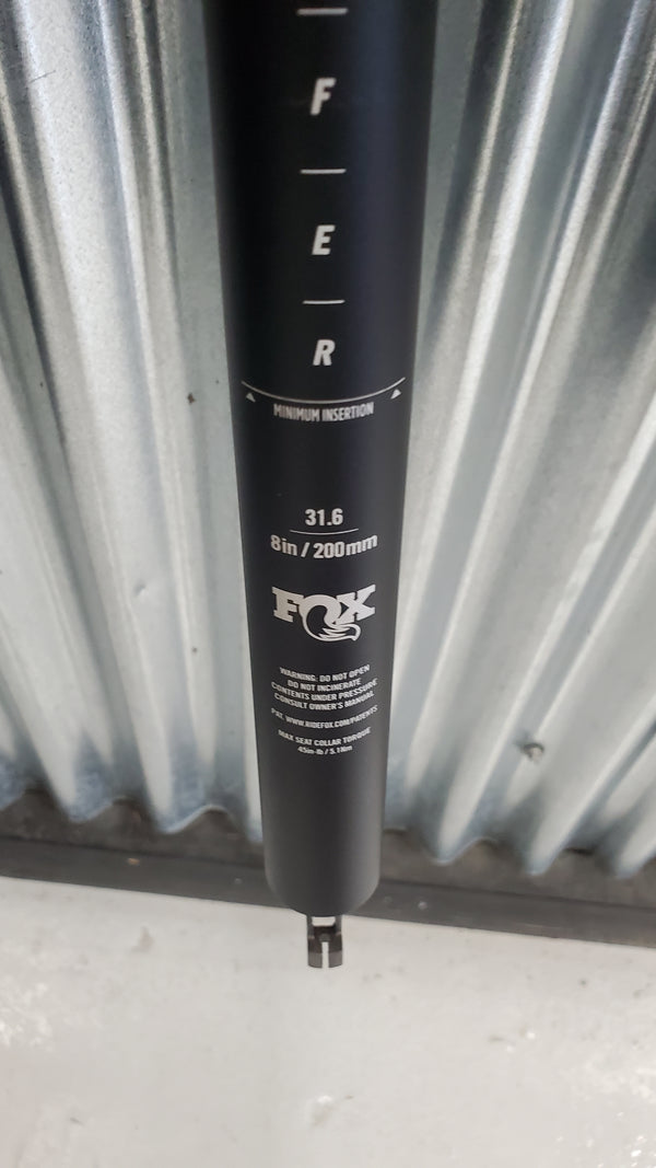 2023 FOX Transfer Performance Elite Series (demo, serviced)