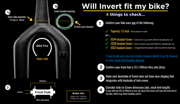 Cane Creek Inverted Gravel fork