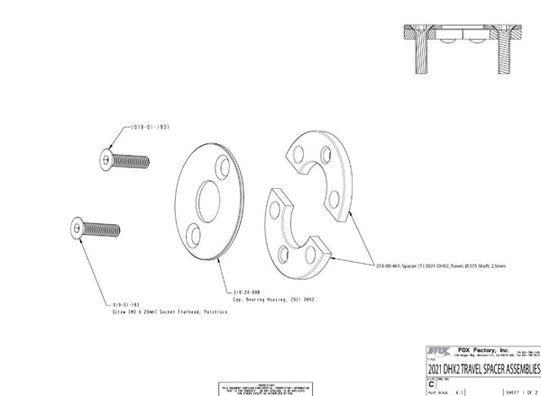 Fox DHX2 Stroke Reducer