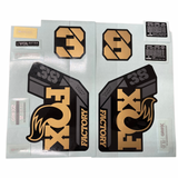 2025 FOX Gold Decals