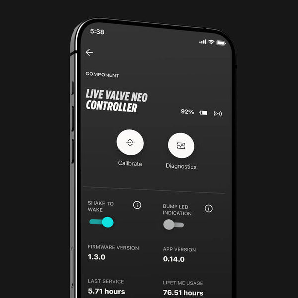 2027 FOX FLOAT X2 LIVE VALVE NEO app