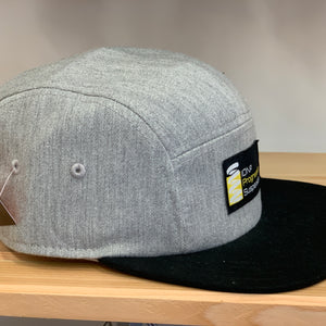 runner hat grey