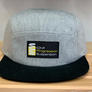 runner hat grey