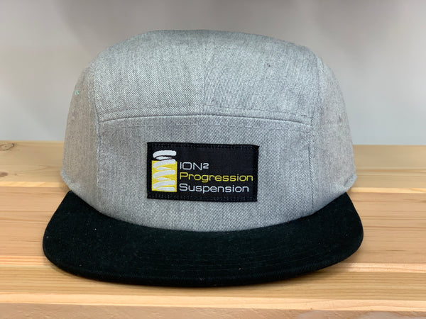 runner hat grey