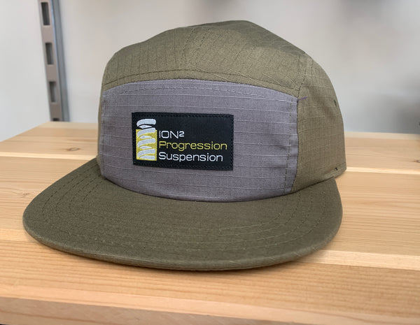 runner hat green-grey