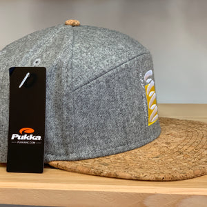 tradesman hat grey-cork