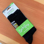 Black ION2 Merino wool sock
